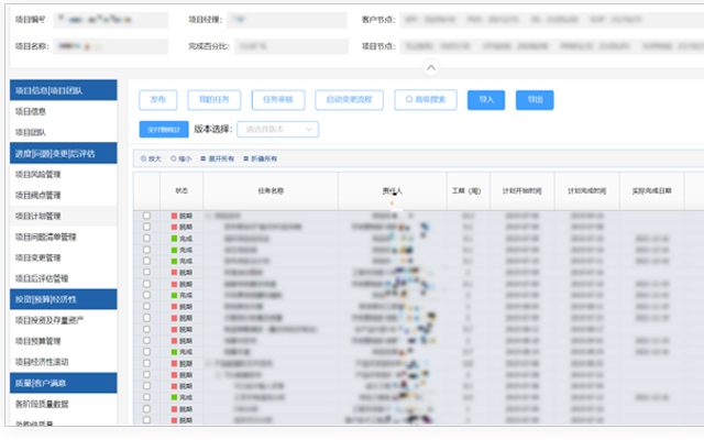 汇众汽车项目管理一期解决方案示意图
