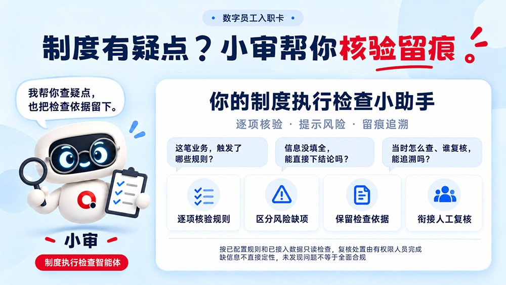 小审制度执行检查示例