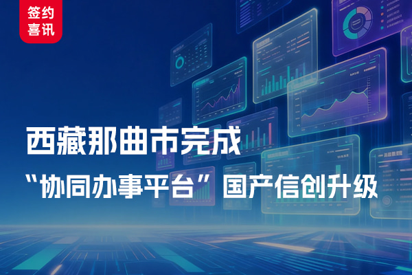 西藏那曲市完成“协同办事平台”国产信创升级